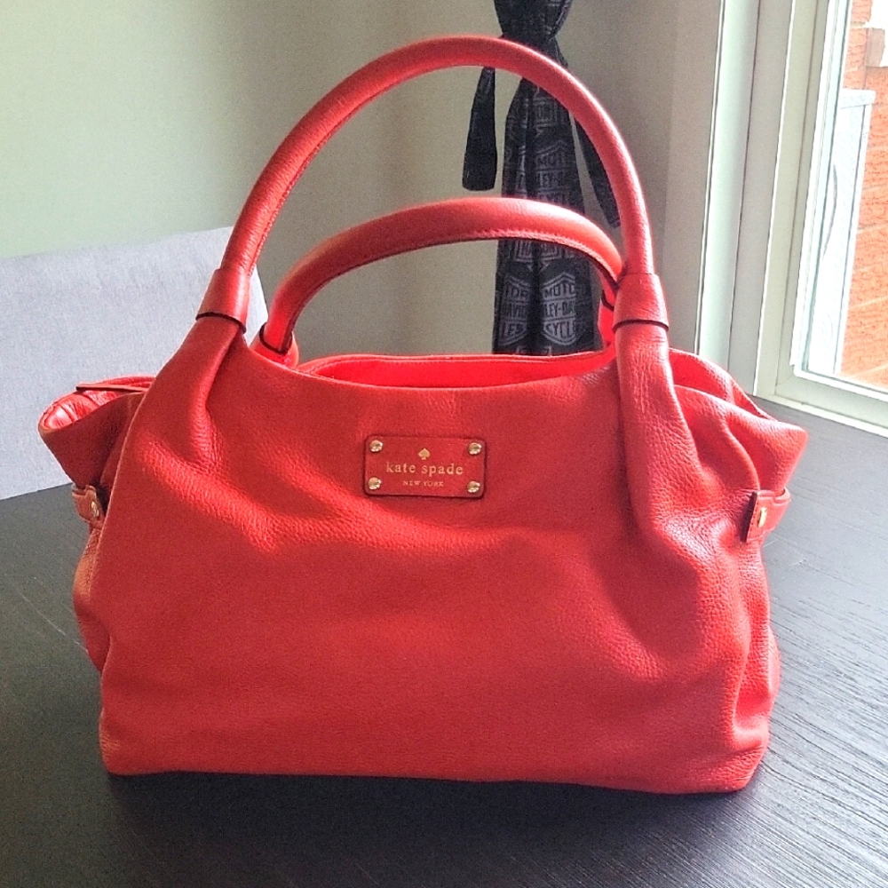 Kate Spade Red Leather Bag